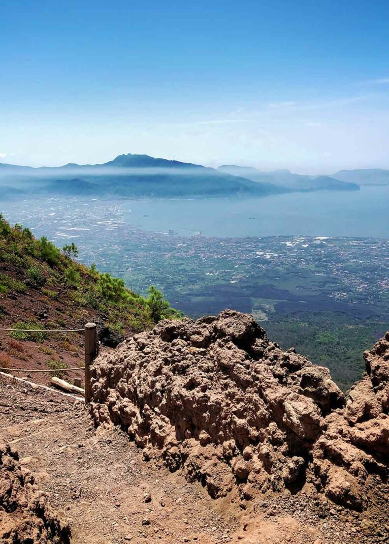 Hike to the crater in Vesuvius National Park