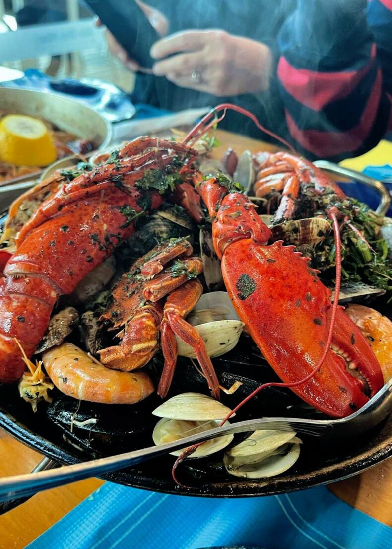 If you ever visit Nazaré for waves, don't forget to try their delicious seafood