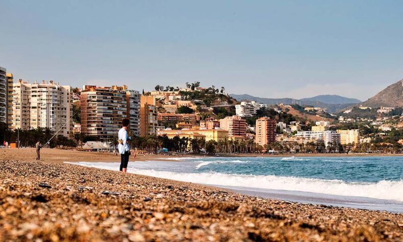 The most popular beach stretch - Malagueta, is just a few minutes away from the city centre