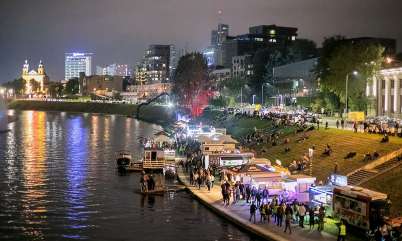 Welcome autumn at the start of September at Vilnius city fiesta