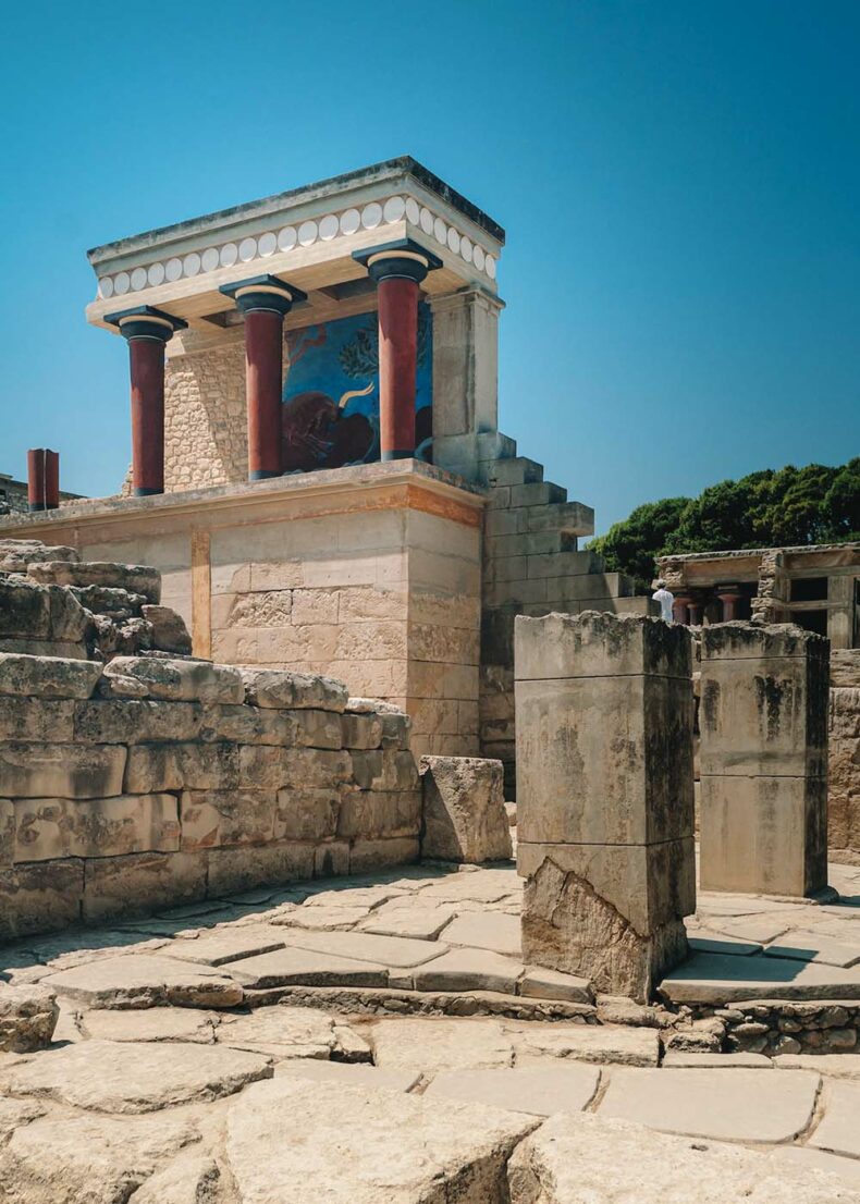 Your visit to Heraklion won't be complete without visiting the ruins of the Palace of Knossos