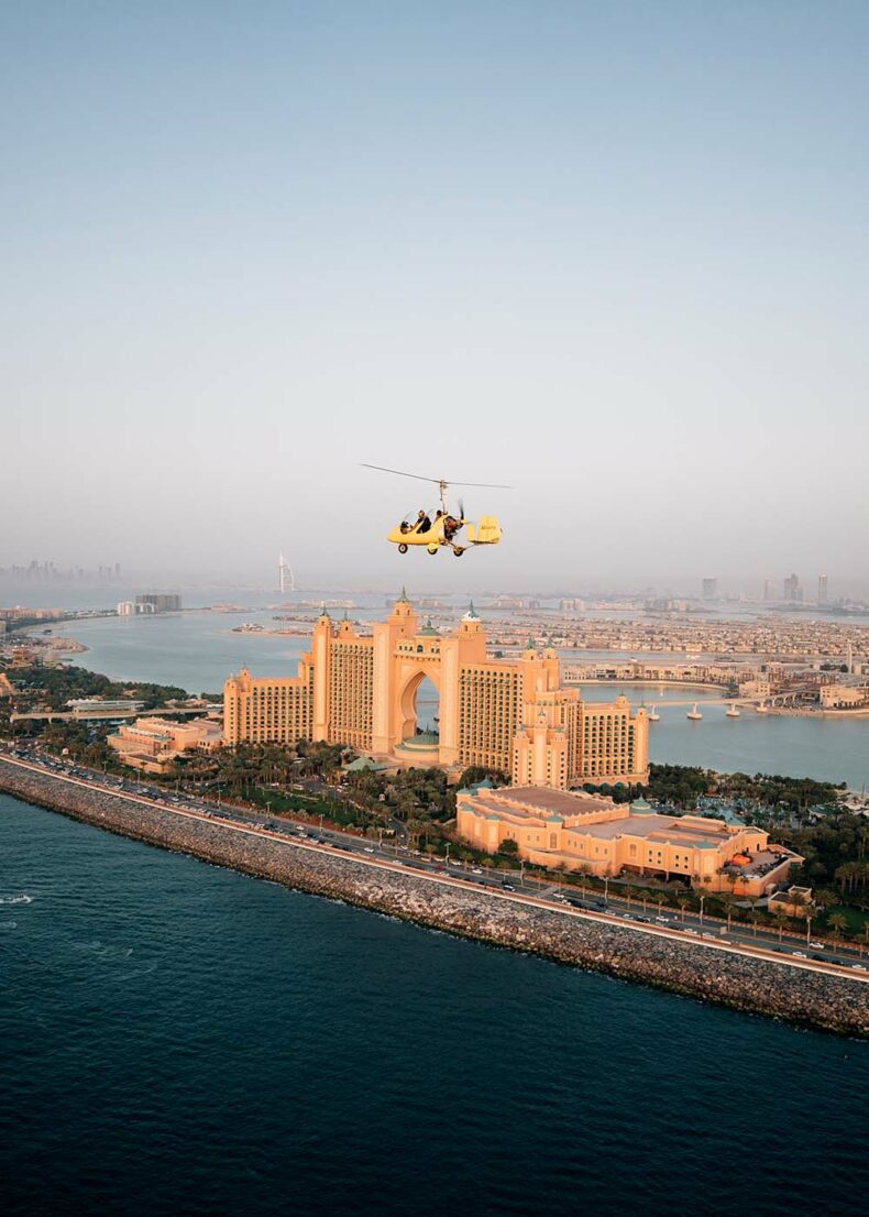Admire Dubai City from above, go for a helicopter ride