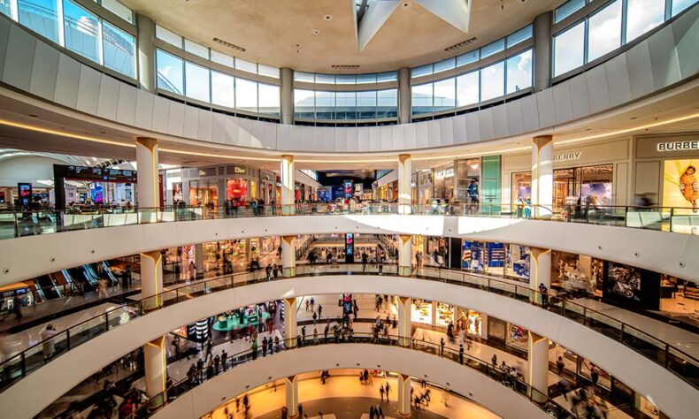 Dubai Mall - one of the world's largest shopping centres