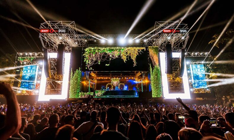Exit festival is probably the most famous festival in the Balkans region