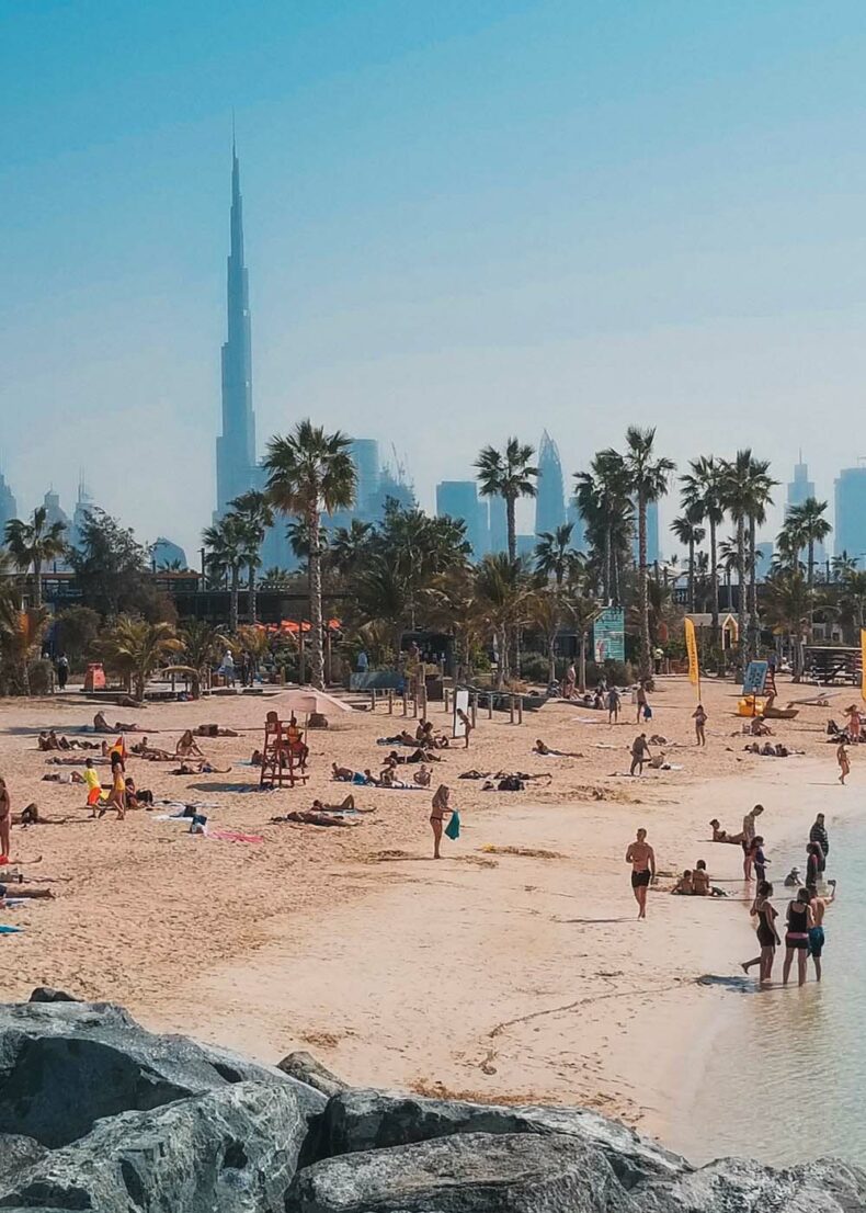 La mer beach in Dubai