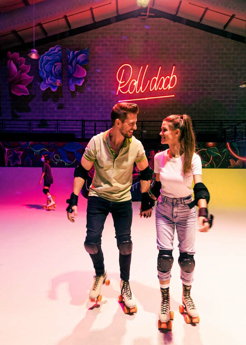 RollDXB is the place for the hottest roller disco experience
