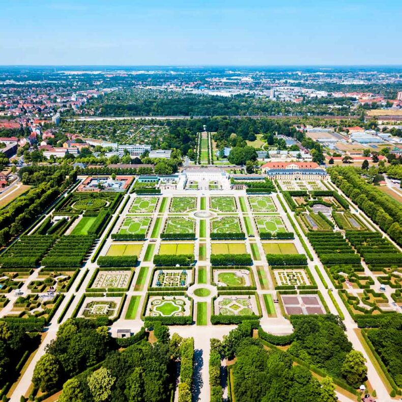 The Royal Gardens of Herrenhausen is a unique testimony to Baroque gardening traditions