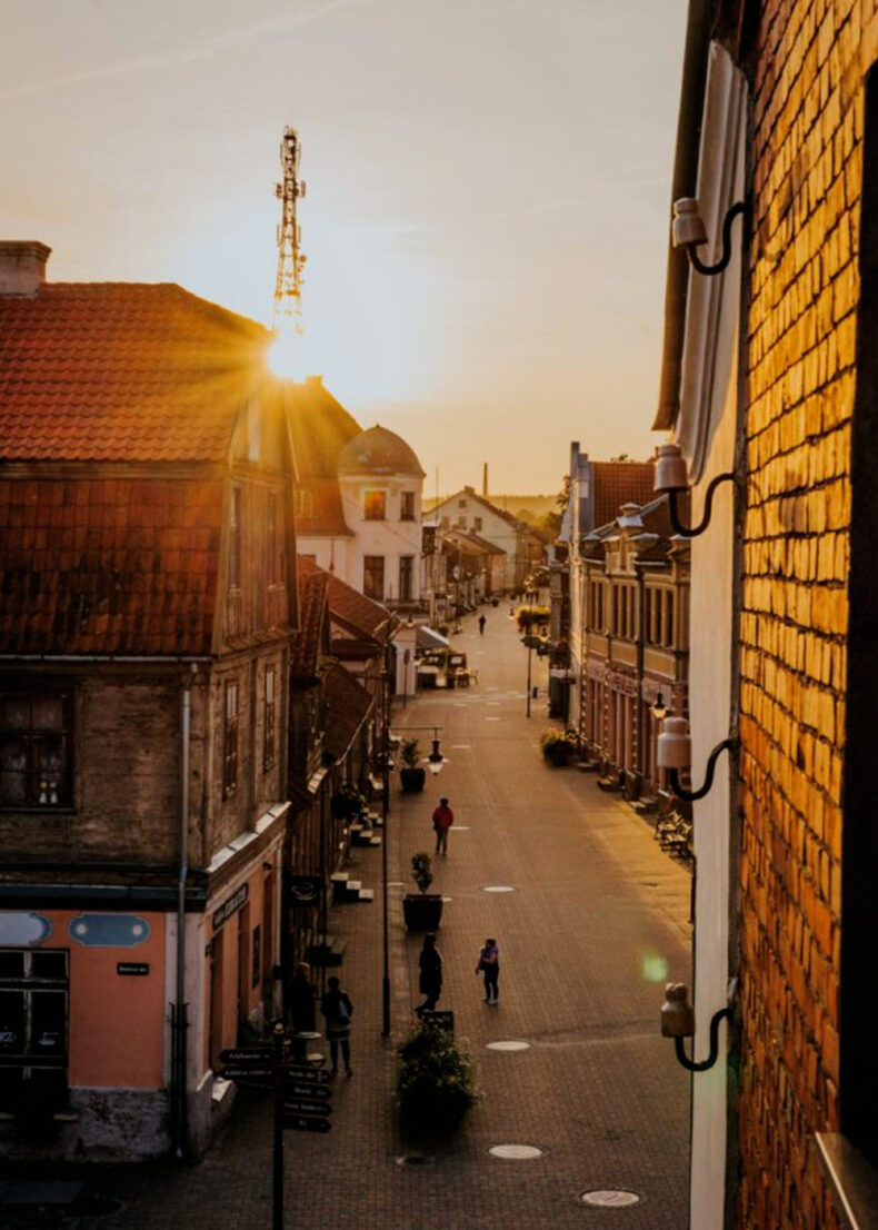 Kuldīga - the small picture-perfect town, will be a perfect destination for romantics
