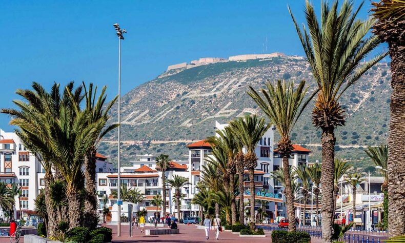 Panoramic promenade in Agadir is the epicentre of action in the city