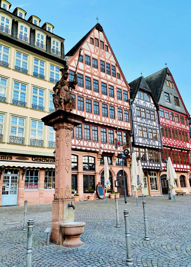 Römerberg - the historic heart of Frankfurt
