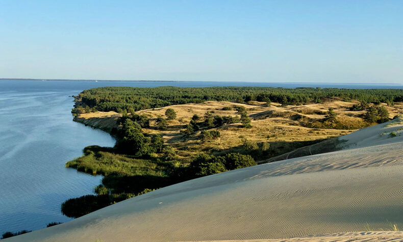 The Curonian Spit is a unique natural phenomenon