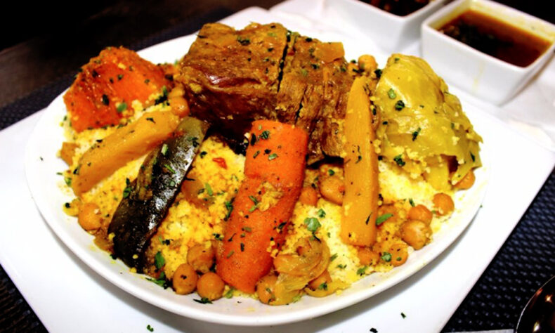 While in Morocco, a must-try is couscous - an all-Moroccan darling of a meal
