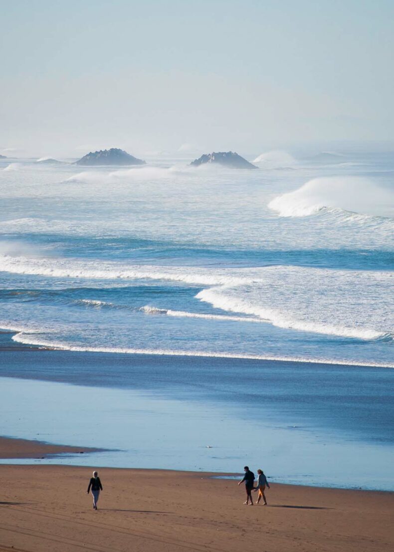 An ocean view from the glorious Agadir beachfront