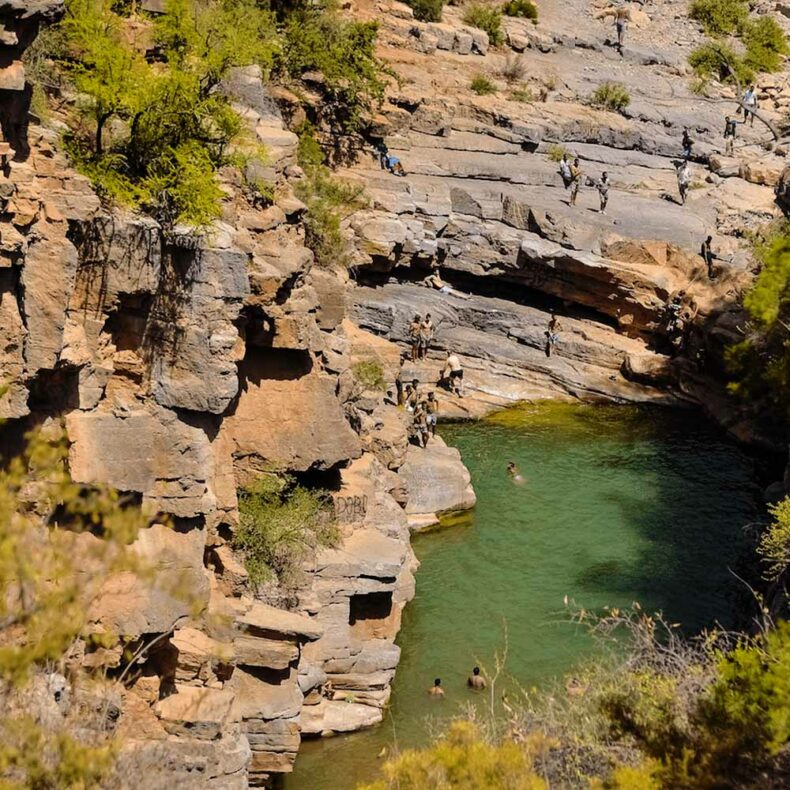 Paradise Valley will surprise you with unforgettable swimming holes