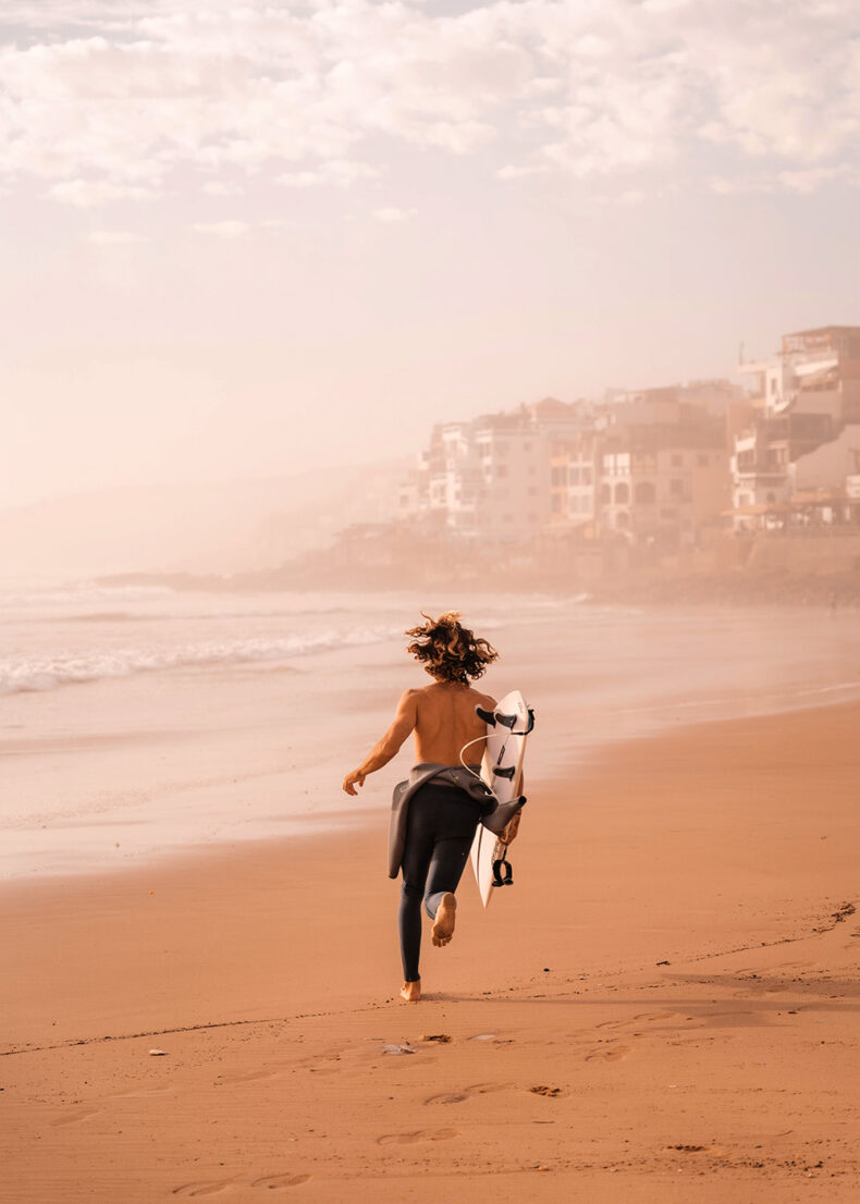 Taghazout is among the most beloved and well-regarded surfing centres on West Africa’s Atlantic coast