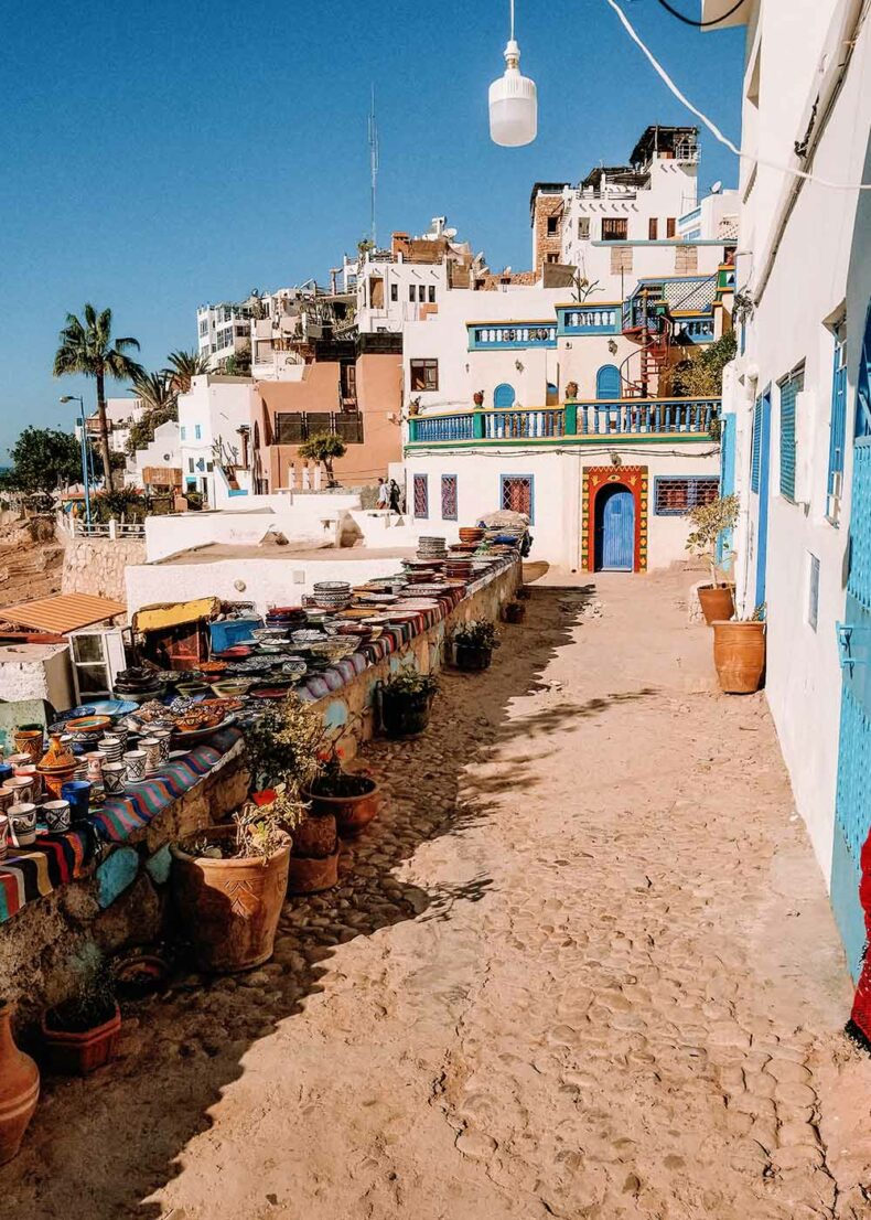 Taghazout is one of the most picturesque little towns in Morocco