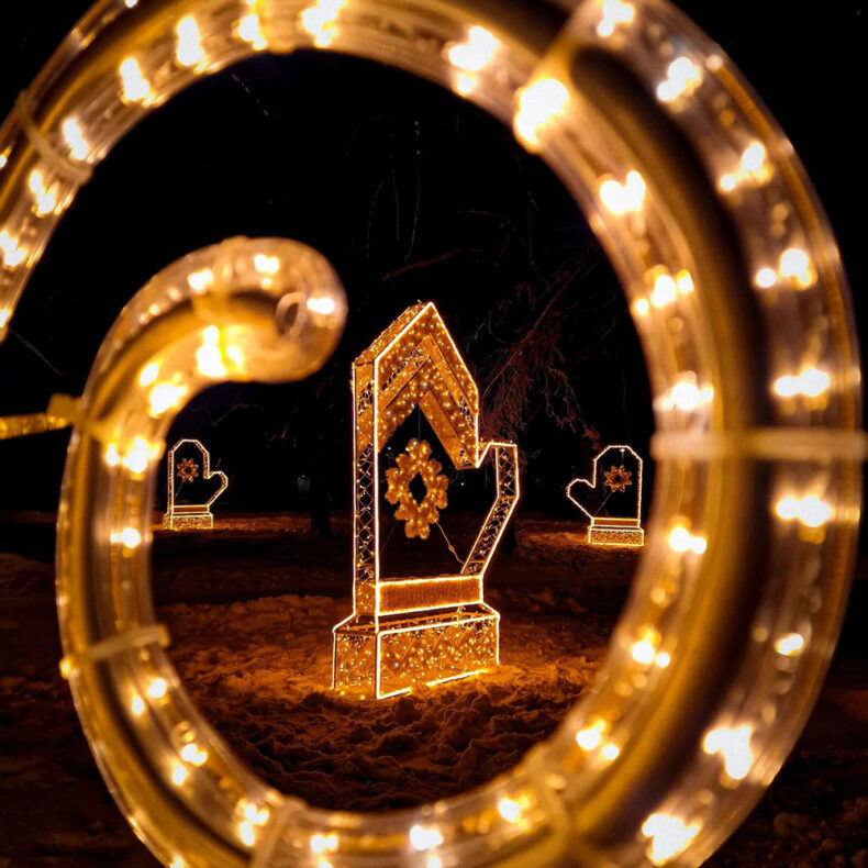Riga Christmas Lights Trail helps to learn more about the Latvian culture
