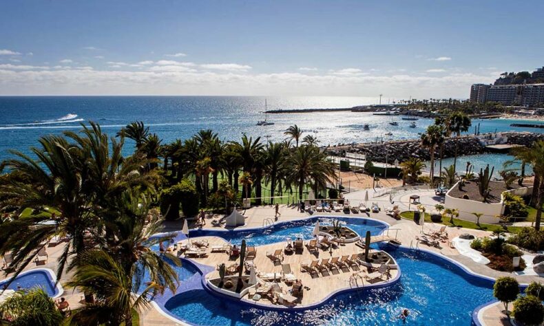 Stunning view of the ocean from the Radisson Blu Resort Gran Canaria