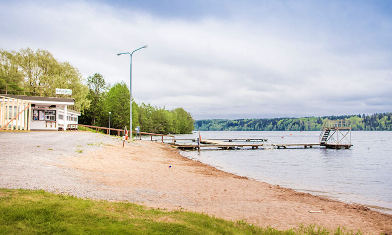 The Kaukajärvi sauna is located next to marvellous Kaukajärvi Lake