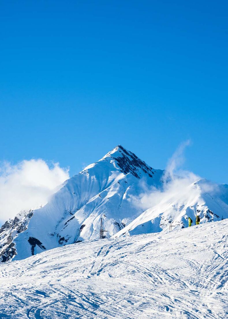 At Gudauri Ski Resort the season runs from December 10 until early April
