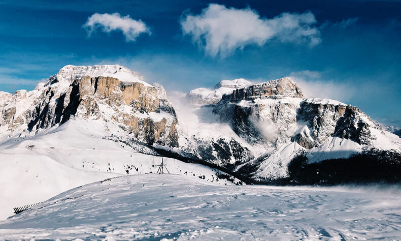 In the Dolomites region, you will find some of the Italy’s most renowned ski resorts