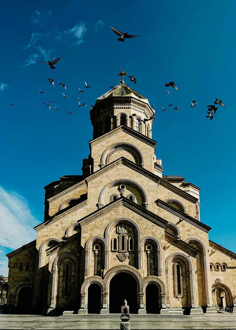 The impressive Holy Trinity Cathedral, the world’s tallest Eastern Orthodox cathedral
