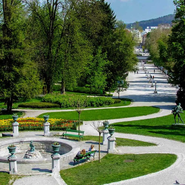 Tivoli Park is Ljubljana city’s largest green territory