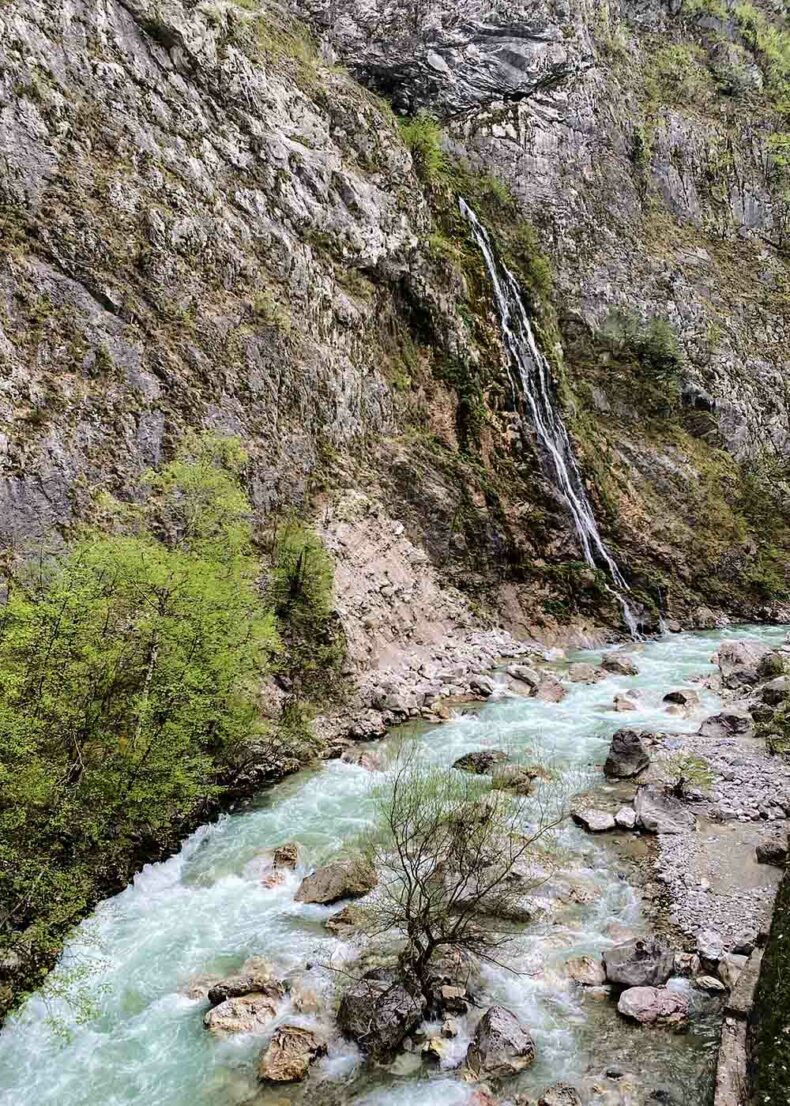 Discover the beauty of Kosovo nature - the White Drin Waterfall