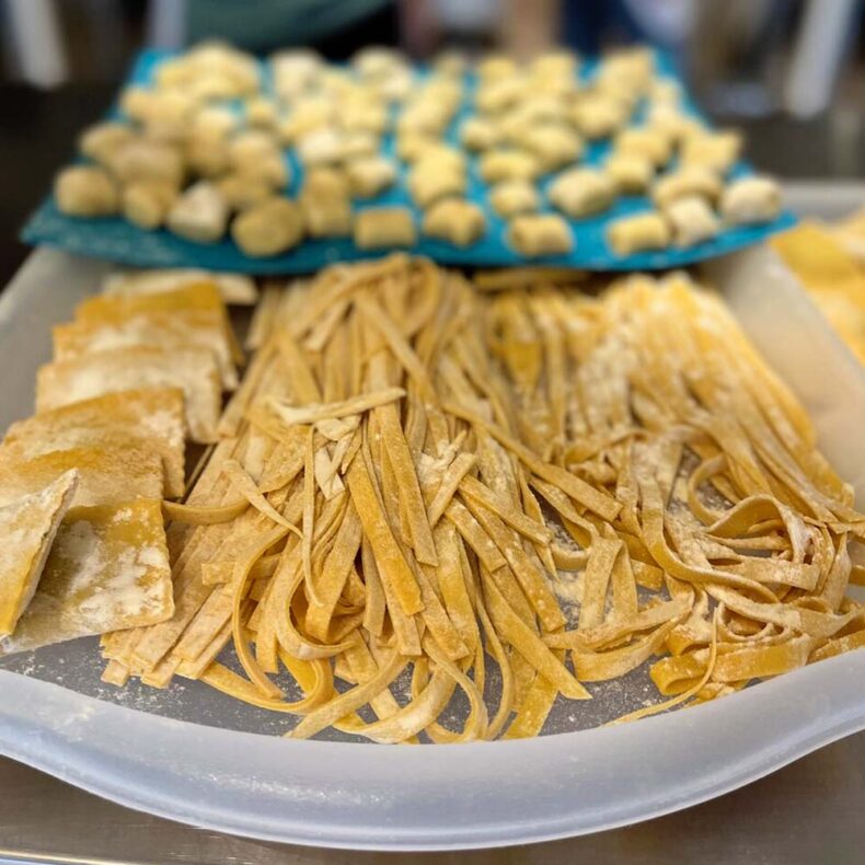Pasta cooking classes in Tuscany
