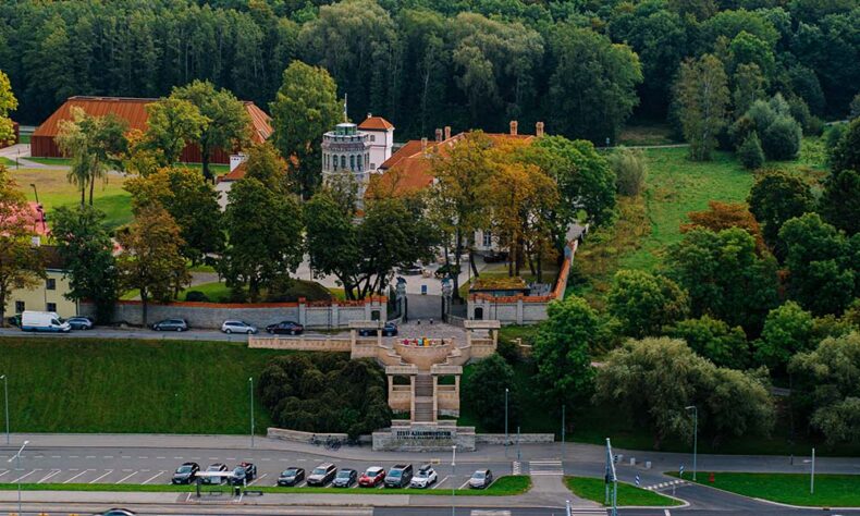Estonian History Museum next to Pirita Promenade