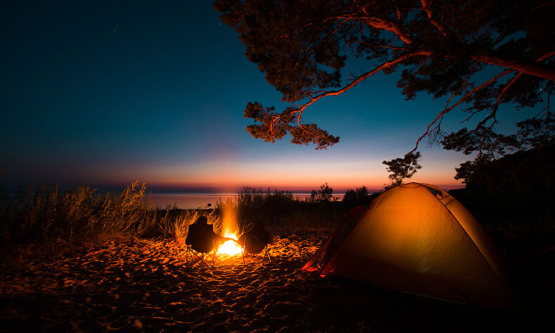 Explore camping possibilities in Estonia with the RMK application