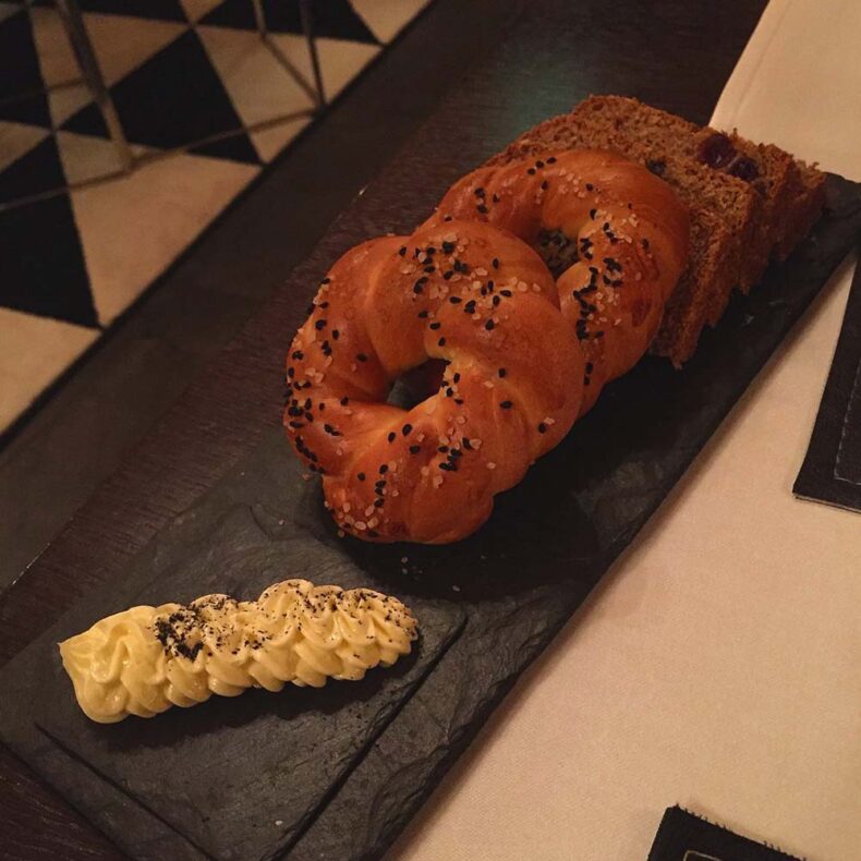 Obwarzanek is a Krakow's pretzel topped with poppy or sesame seeds and salt