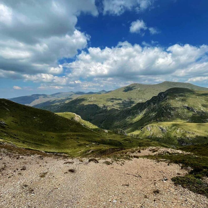 Sharr Mountains lies in the South-East of Kosovo