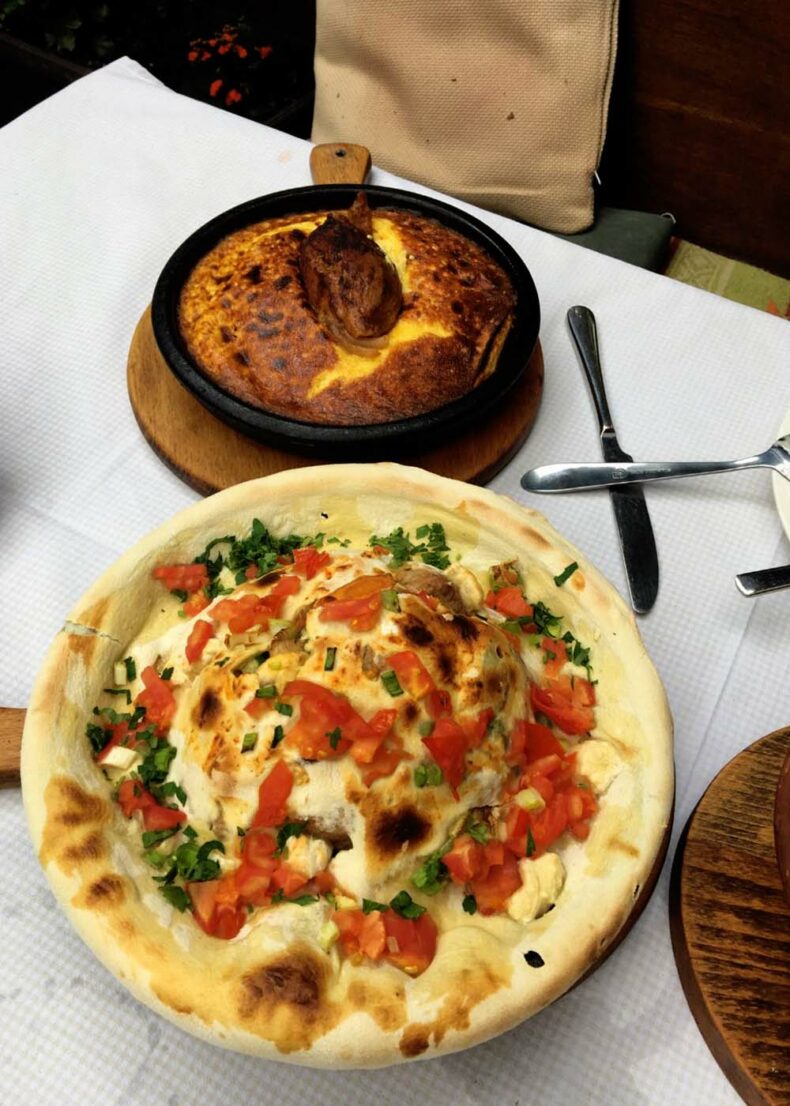Traditional main courses in Kosovo include savoury pies with different fillings