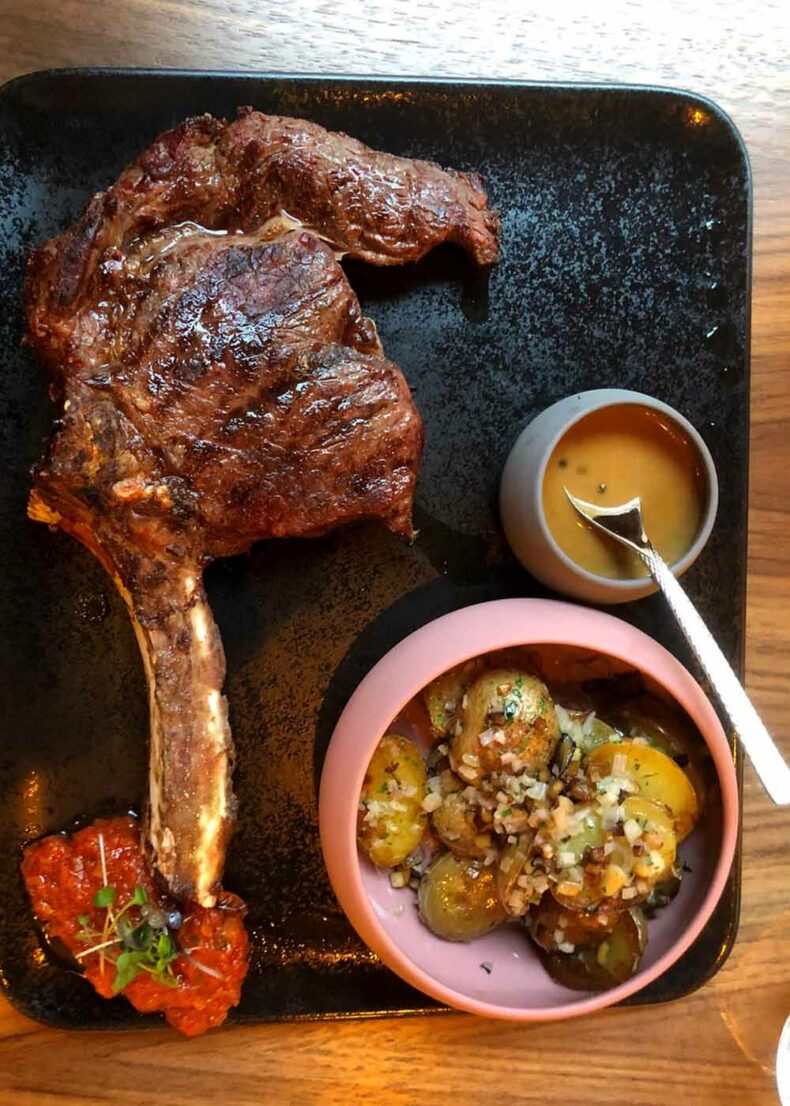 Enjoy standout Tomahawk cut steak at a top Riga restaurant - Chef’s Corner