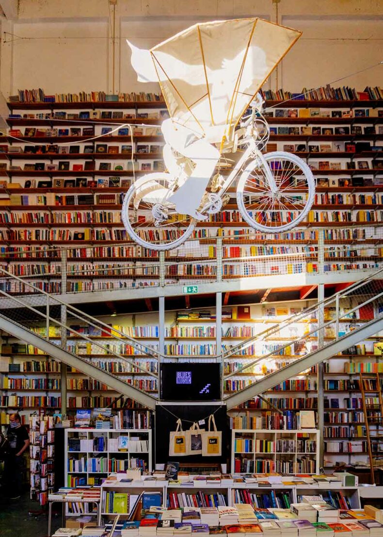 A bookshop at the Lisbon's creative hub - LX Factory