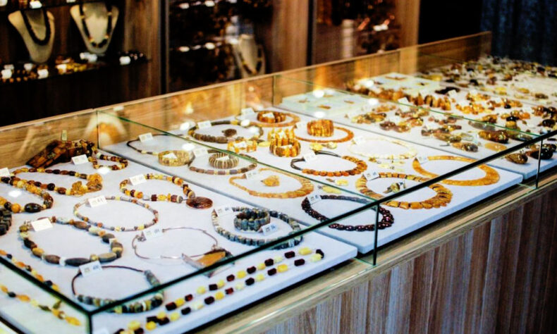 Amber jewellery from Lithuanian local brand Amber Cat