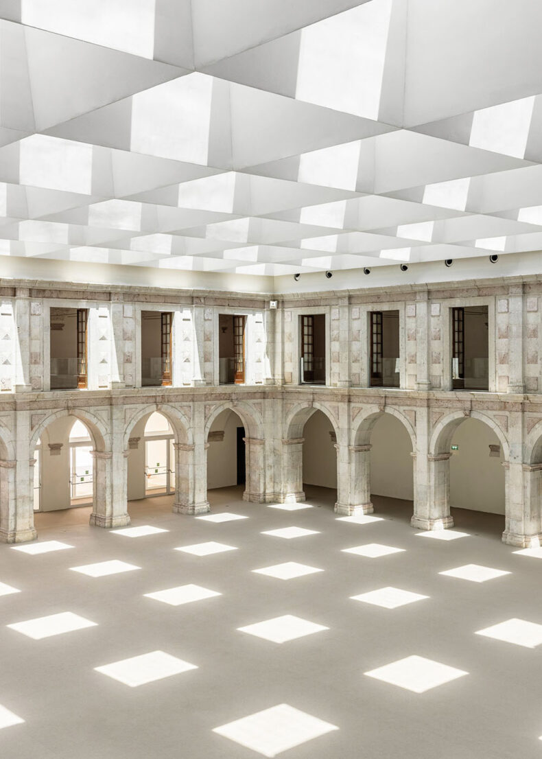Convento do Beato, a monastery, has been transformed into a multipurpose exhibition hall