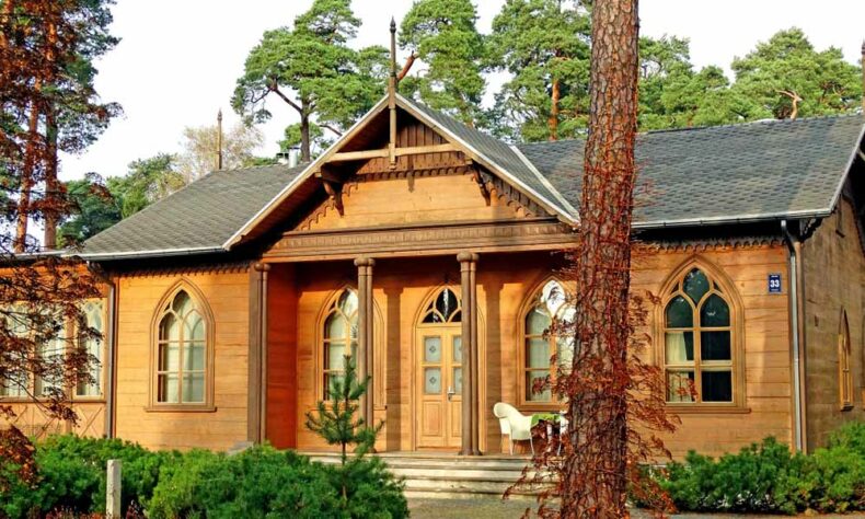 Jurmala is an architectural gem with a diverse range of architectural styles