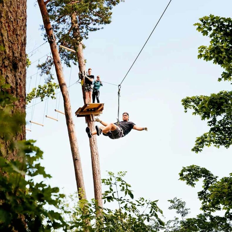 Valgeranna Adventure Park offers thrilling attractions that promise excitement for all ages