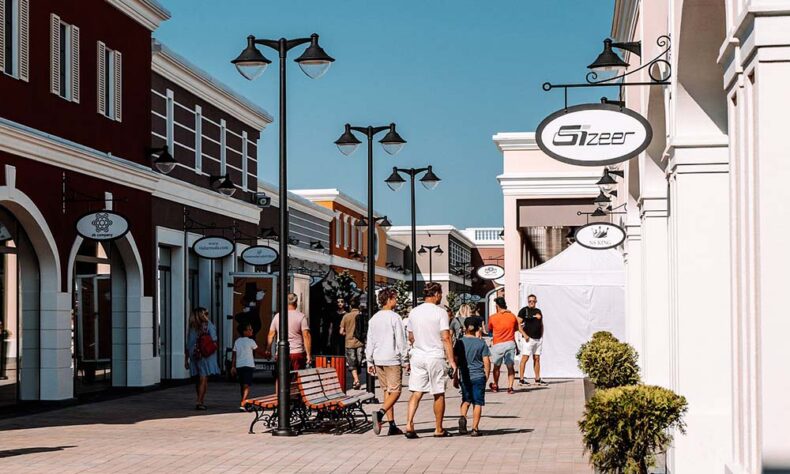 Via Jurmala Outlet Village is the only outlet shopping village in the Baltics