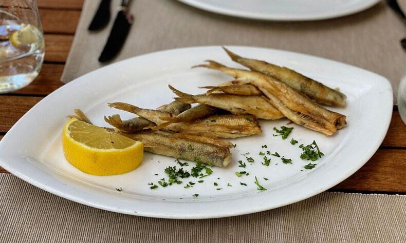 Žuvinė restaurant is renowned for its elegant ambience and fresh seafood