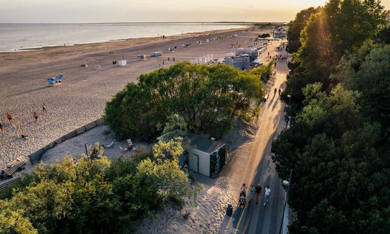 Sandy Pärnu Beach is a 15-minute walk from the city centre