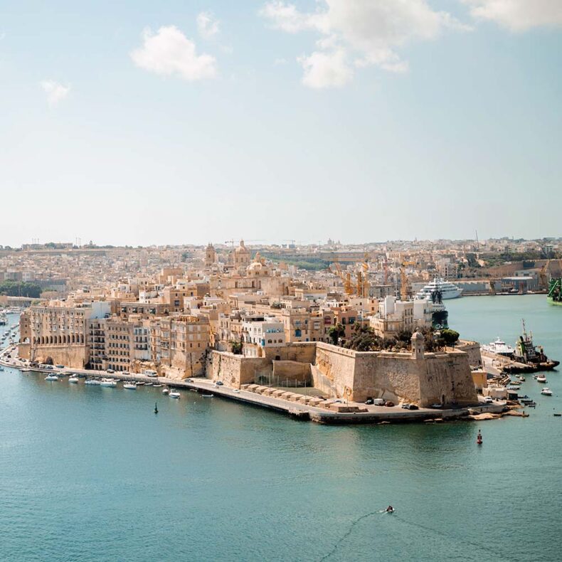 St. Angelo Fort in the city of Birgu