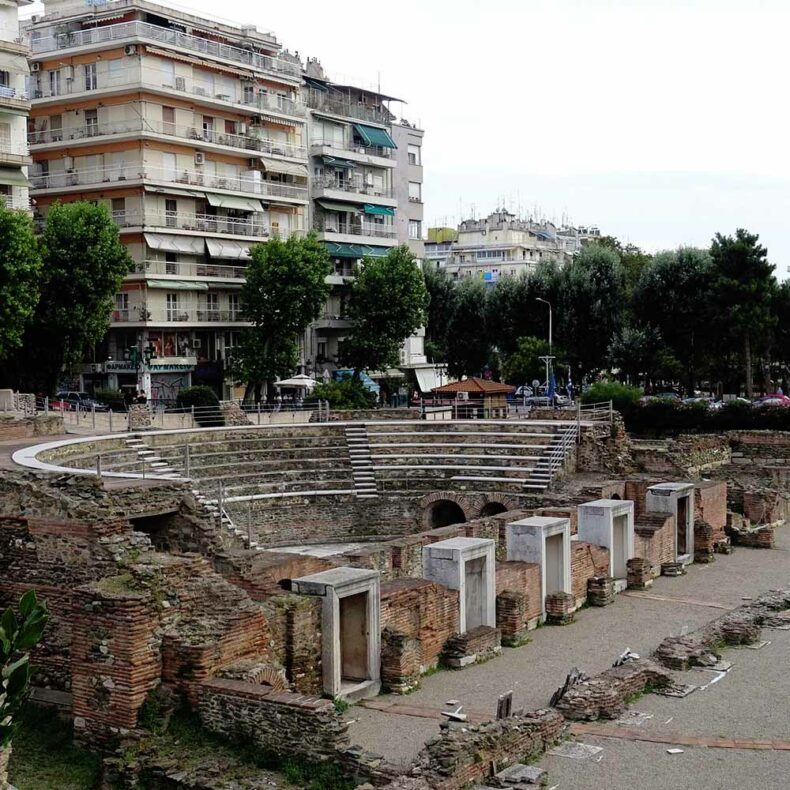 The Roman Forum of Thessaloniki is the ancient Roman-era forum of the city,