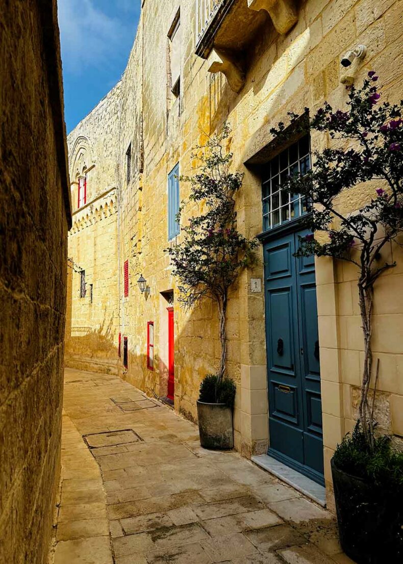 Walk through the ancient Mdina's city streets