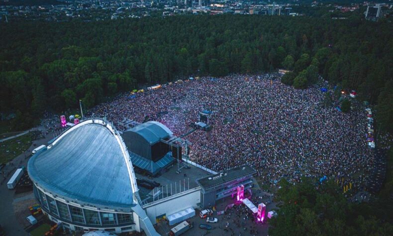 The 2023 As Young as Vilnius festival crowd
