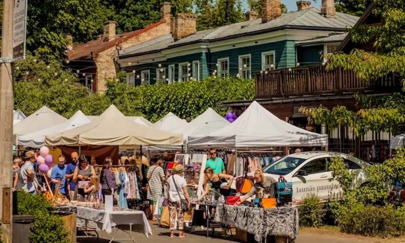 The Fair at Kalnciema Quarter is held every Saturday in the heart of Riga