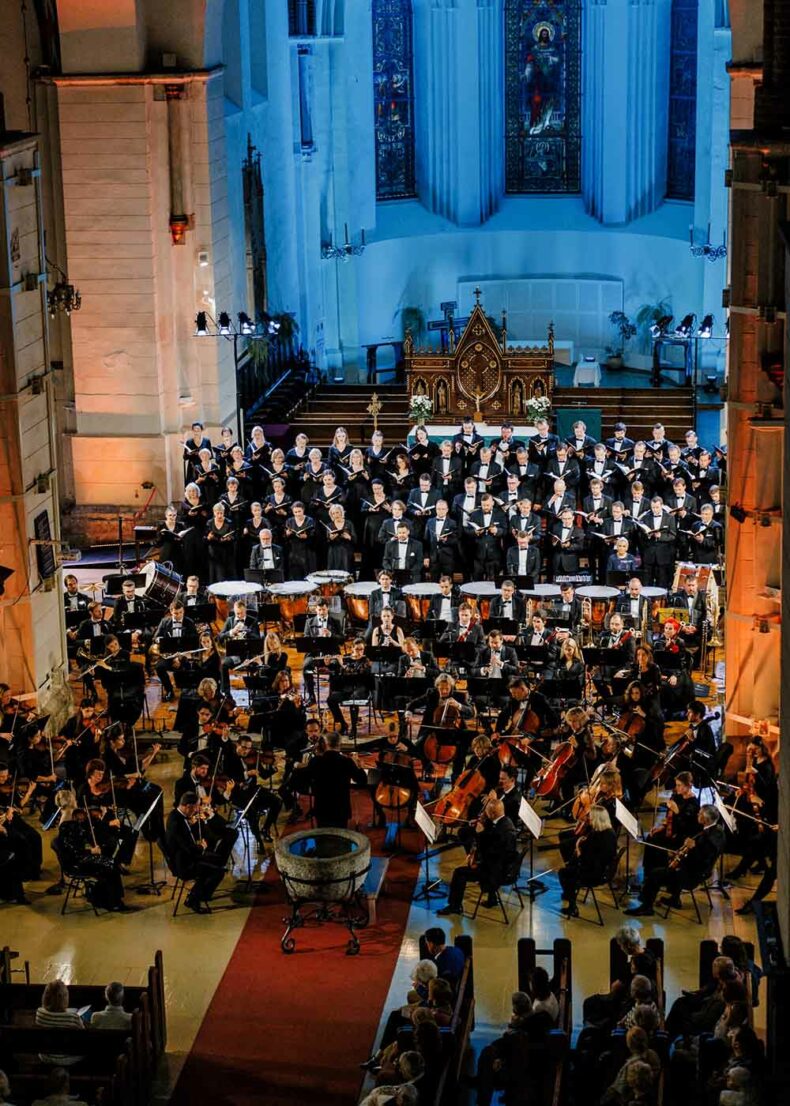 The State Choir LATVIJA concert in Riga Dome Cathedral