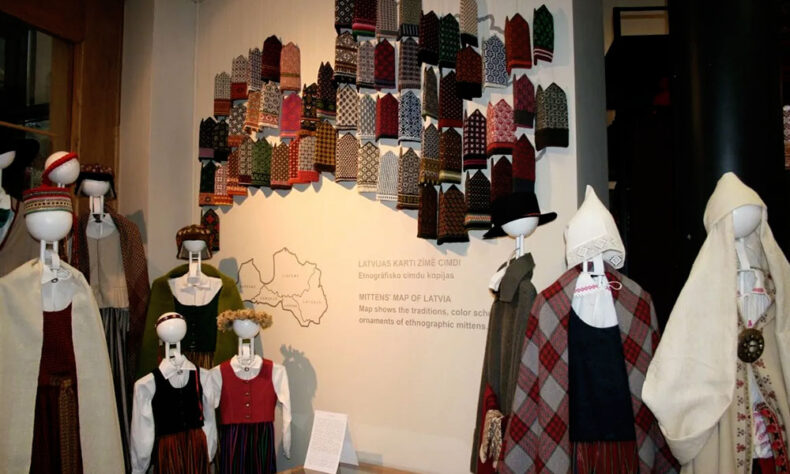 Traditional clothing store Senā Klēts offers traditional wear, unique clothing items and quality materials